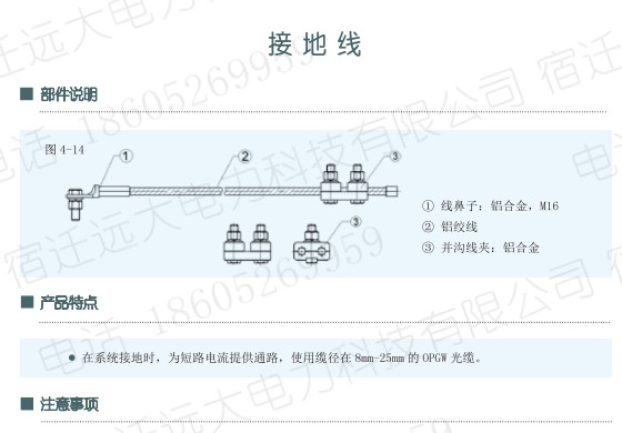 OPGW接地线